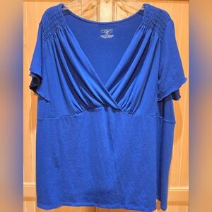 LayneBryant Dressy Top 22/24  EUC